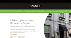 Desktop Screenshot of bistrotkleingenoegen.be